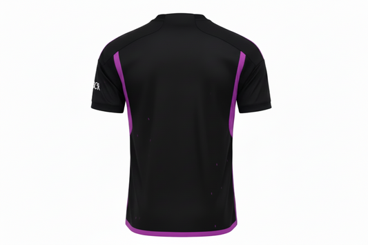NextPrint Black Purple Football Jersey – Premium Sublimation Sports Wear