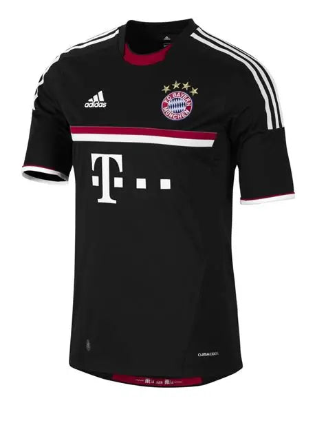 NextPrint Custom Black Football Jersey Bayern Style with Name Number – Sports T-Shirt India