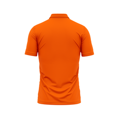 Polo Neck Printed Jersey Orange NP5000019