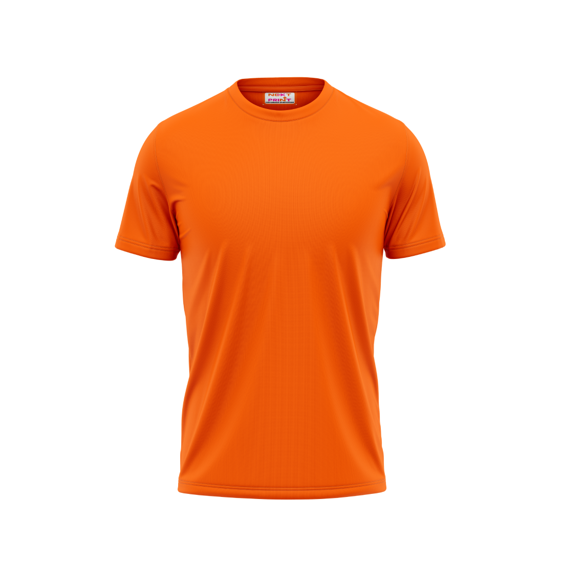 Plain Roundneck Orange Tshirt