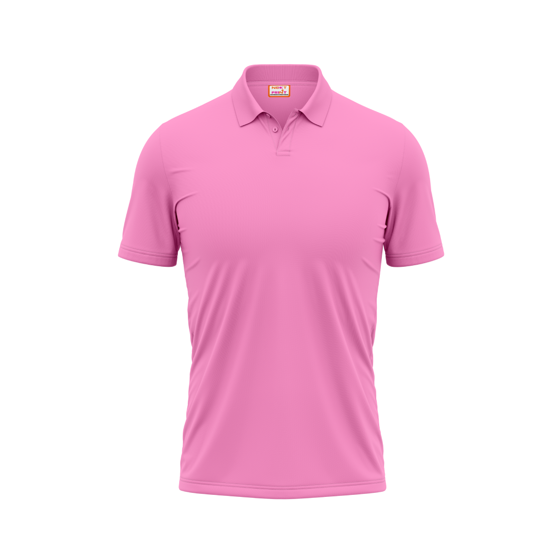 Plain Polo neck Orange Tshirt