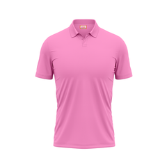 Plain Polo neck Orange Tshirt