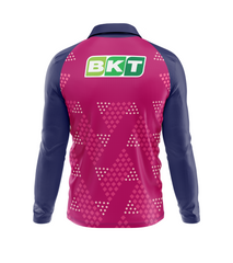 Next Print Ipl Rajasthan Royals Printed polo collar Jersey