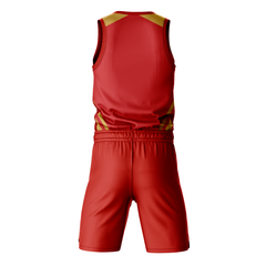 Next Print Ipl Punjab Design Basketball Jersey With Shorts