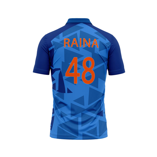 Next Print Suresh Raina Printed Jersey Blue