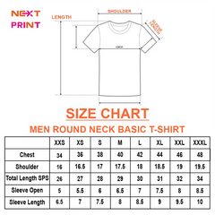 Next Print Round Neck Printed Sports Jersey Black - NPD919