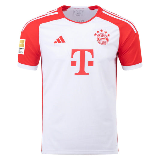 NextPrint White Red Football Jersey Munich Inspired Custom Name Number – India