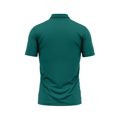 Next Print Polo Neck Printed Jersey Green NP0033