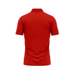 Red Polo Neck Half Sleeve T Shirt Nextprintr NP50000853