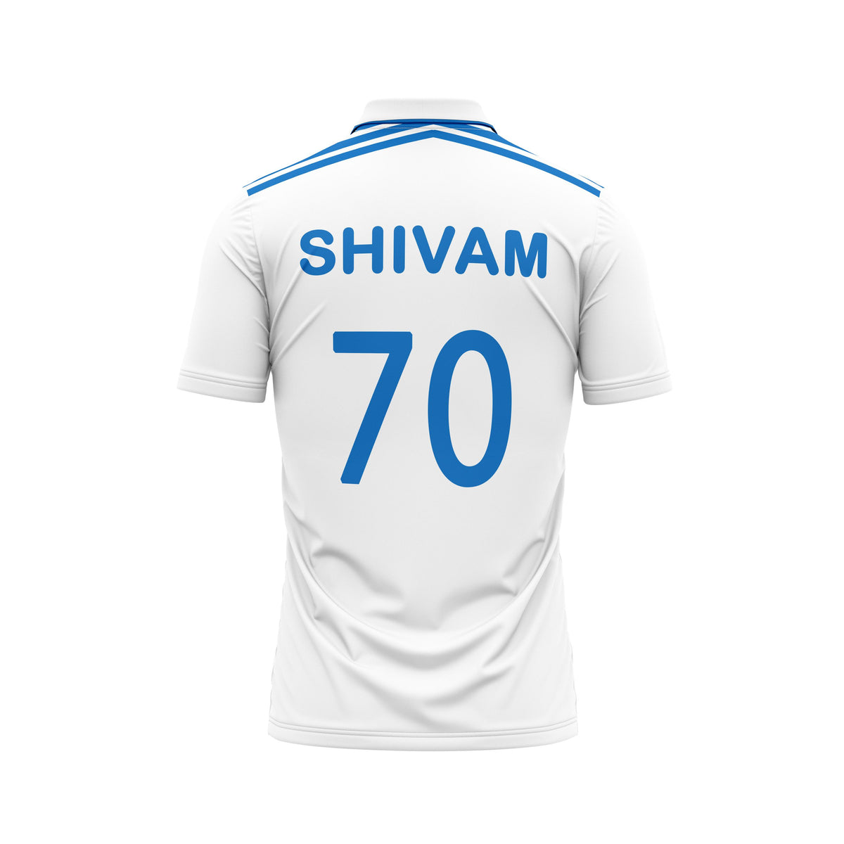 Next Print Shivam Indian Test Cricket Team Jersey
