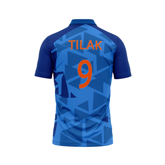 Next Print Tilak Verma Printed Jersey Blue
