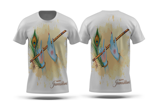 Next Print Krishna janmashtami  Printed Tshirt