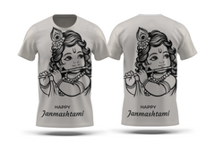 Next Print Krishna janmashtami  Printed Tshirt
