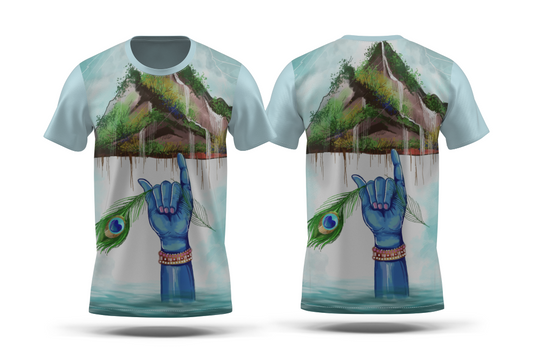 Next Print Krishna janmashtami  Printed Tshirt