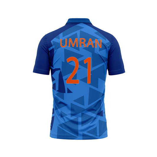 Next Print Umran Malik Printed Jersey Blue