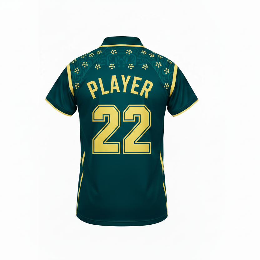 Next Print Customized Australia Cricket Jersey - Personalize with Name & Number.
