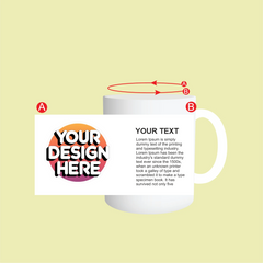 Customised White Color Mug