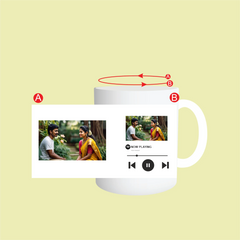 Customised White Color Mug