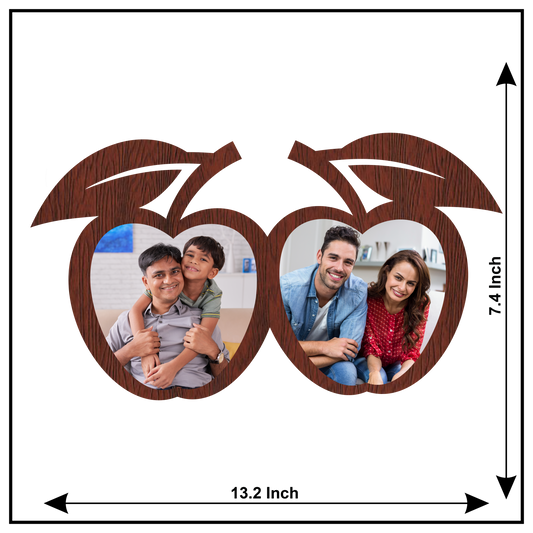 A APPLE SHAPE BEAUTIFUL WALLFRAME