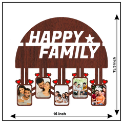 Happy Family Wall Frame