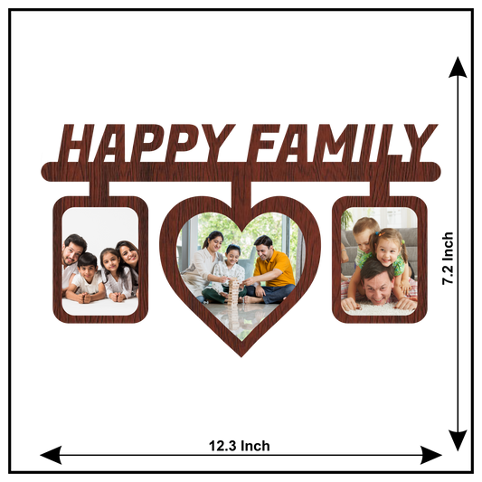 Happy Family Wall Frame