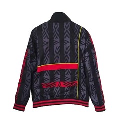 NextPrint Manchester United 2025/26 Retro Style Black Windbreaker Jacket – Premium Football Outerwear