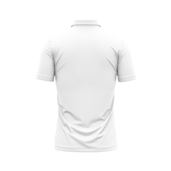 Plain Polo neck White Tshirt