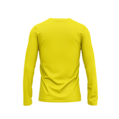 Round Neck Fullsleeve Printed Jersey Yellow NP0025