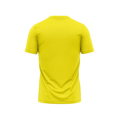 Customised Yellow Round Neck Jersey Nextprintr135