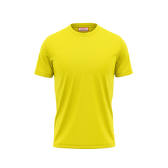 Plain Roundneck Yellow Tshirt