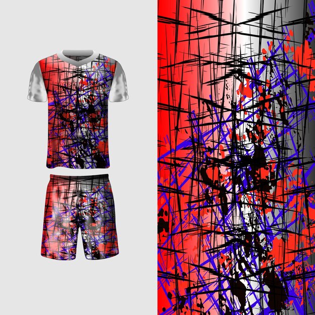 abstract background vector for jersey suit, sport outwear and car decal