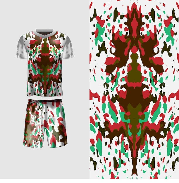 abstract background vector for sport jersey suit