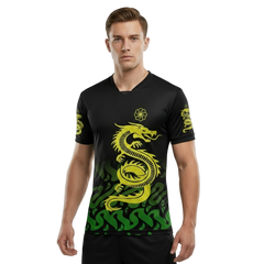 Next Print abstract dragon jersey design texture pattern