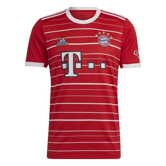 NextPrint Red Striped Football Jersey Munich Inspired Custom Name Number – India