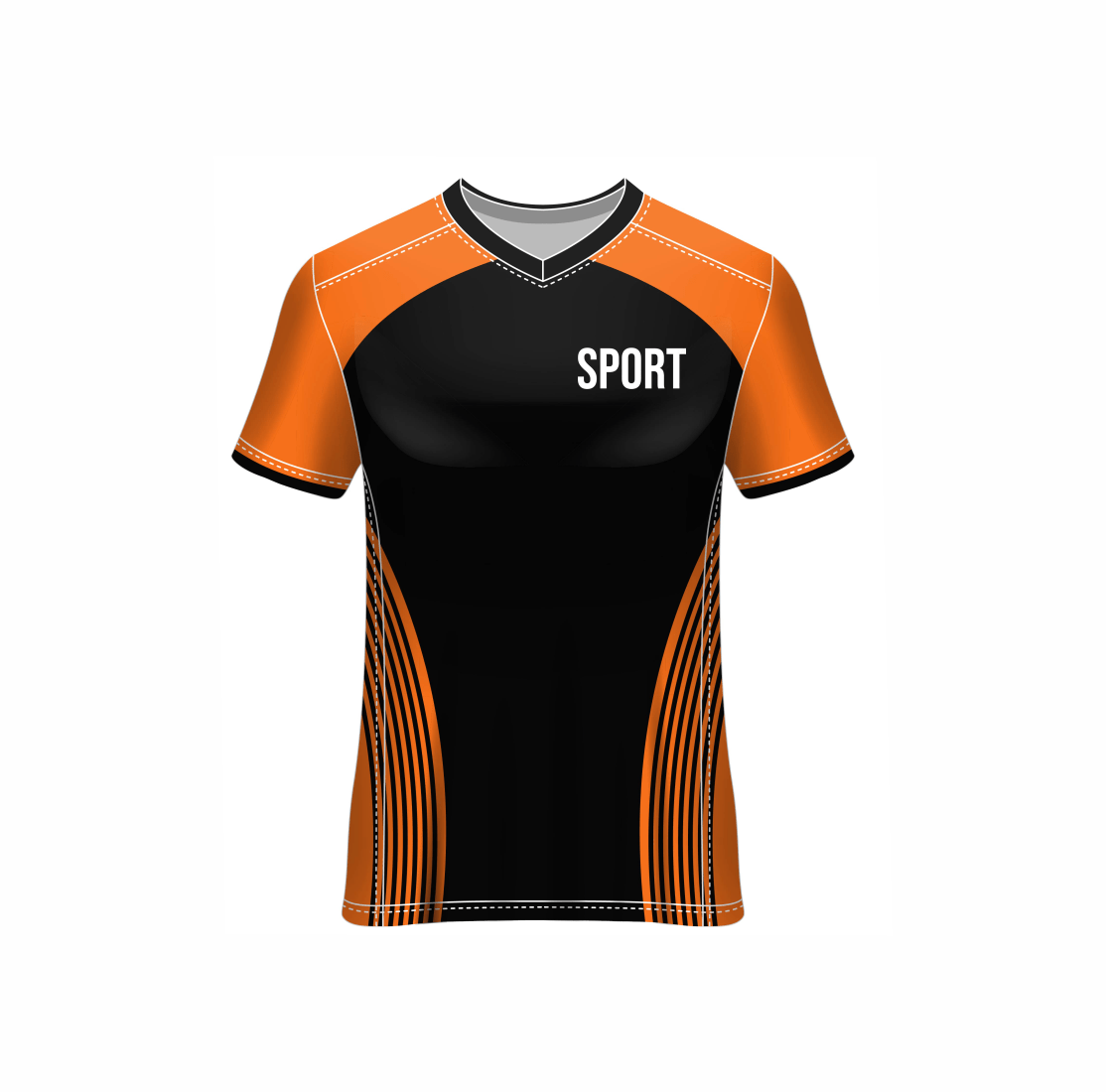 All Over Customized All Over Customized round Neck t-shirt NP0000S649 - Next Print