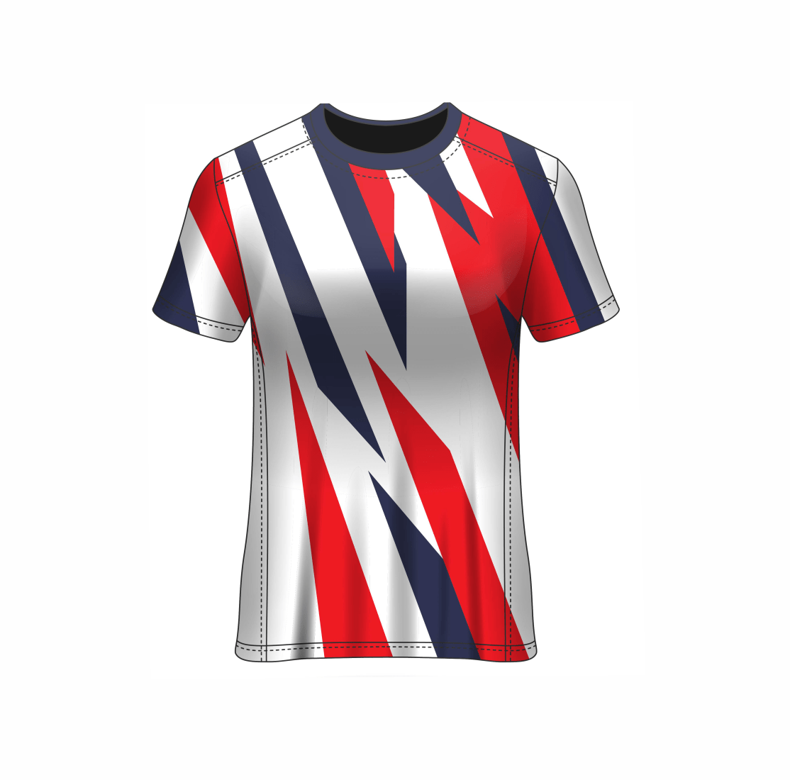 All Over Customized All Over Customized round Neck t-shirt NP0000S652 - Next Print