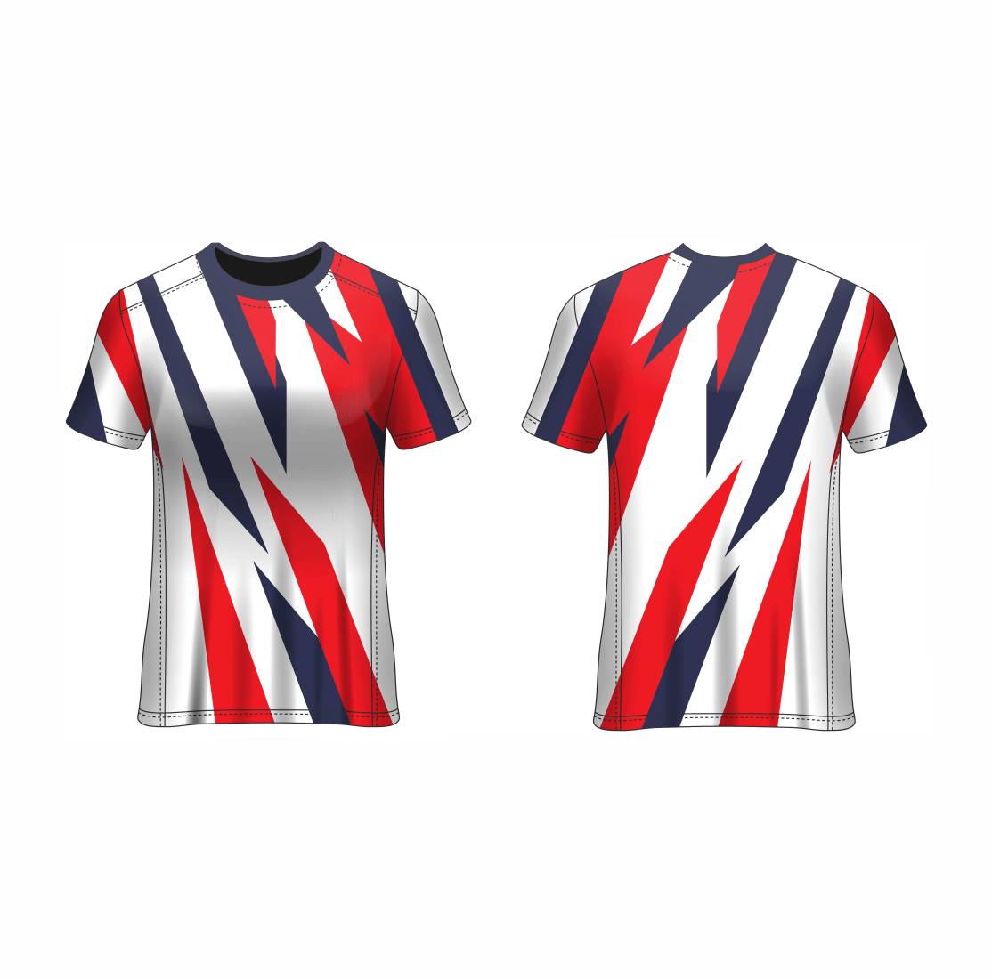 All Over Customized All Over Customized round Neck t-shirt NP0000S652 - Next Print