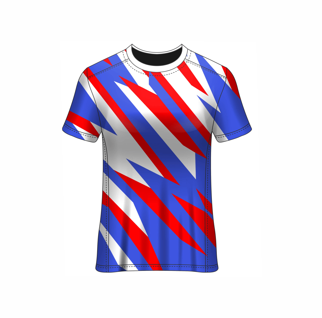 All Over Customized All Over Customized round Neck t-shirt NP0000S653 - Next Print