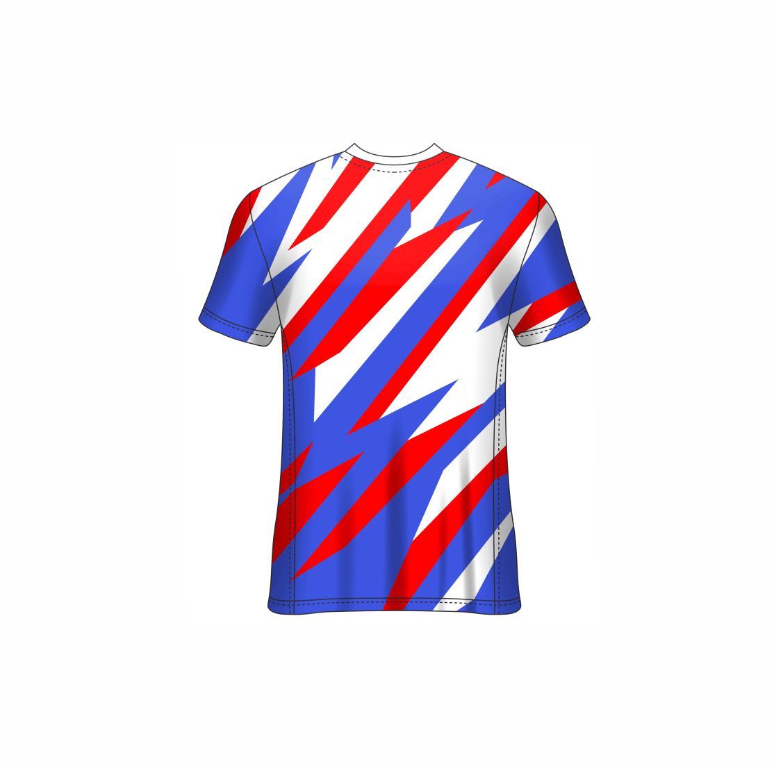 All Over Customized All Over Customized round Neck t-shirt NP0000S653 - Next Print