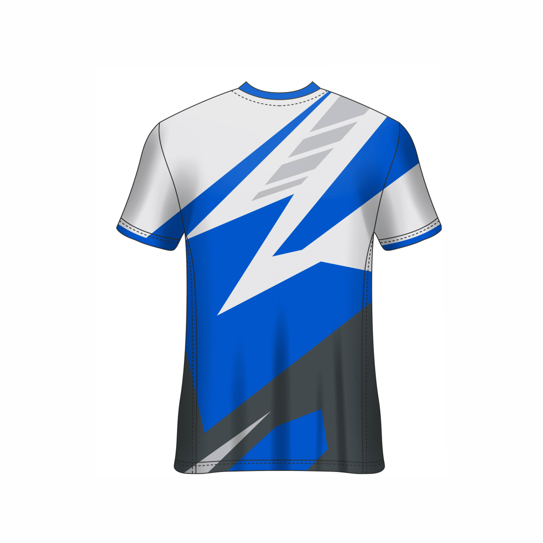 All Over Customized All Over Customized Round Neck t-shirt NP0000S663 - Next Print