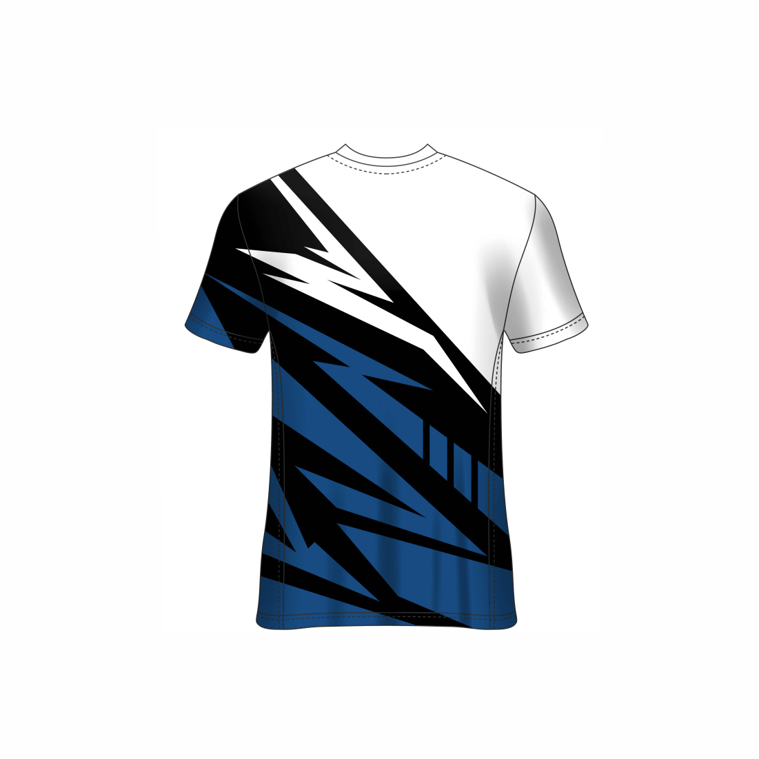 All Over Customized All Over Customized Round Neck t-shirt NP0000S667 - Next Print