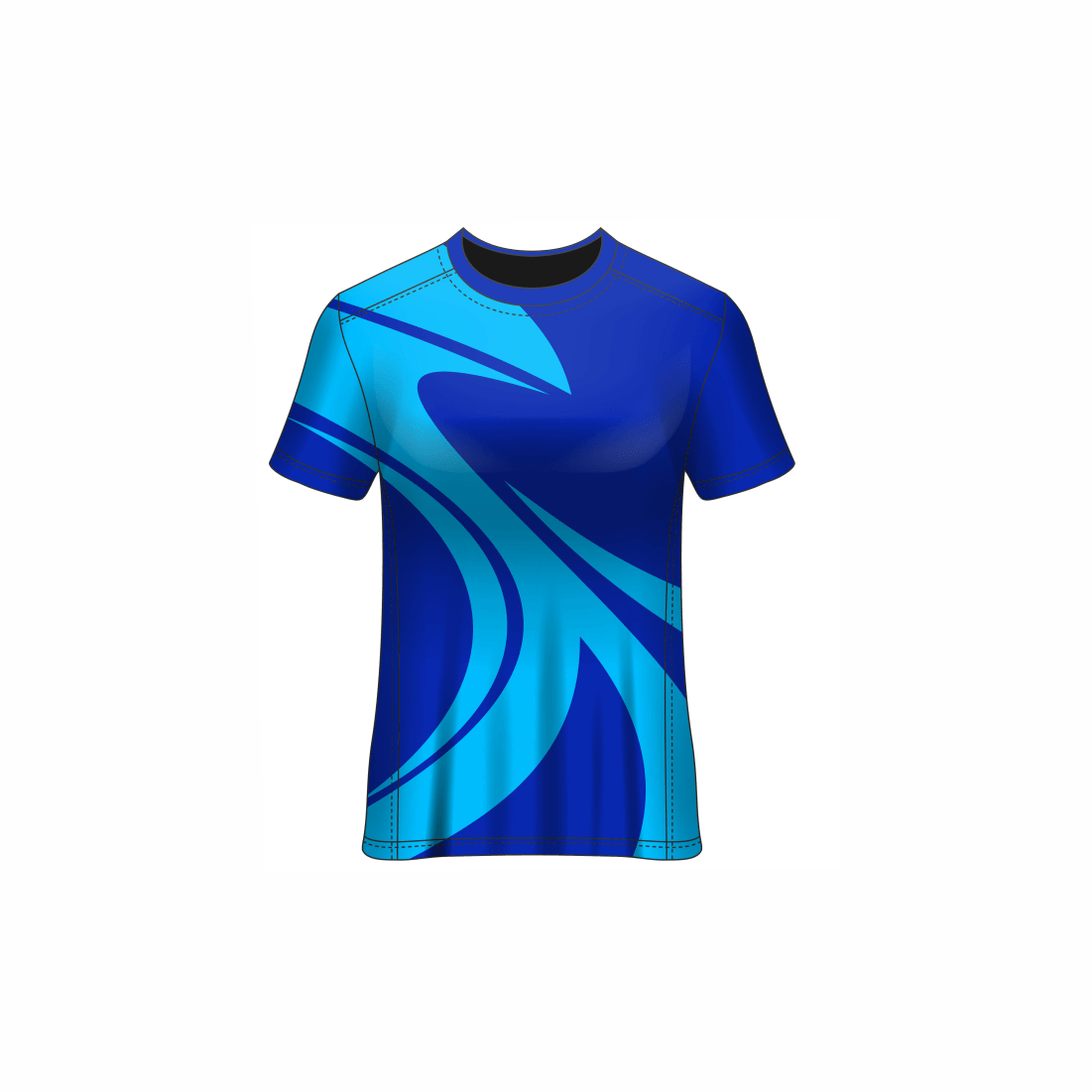 All Over Customized All Over Customized Round Neck t-shirt NP0000S675 - Next Print