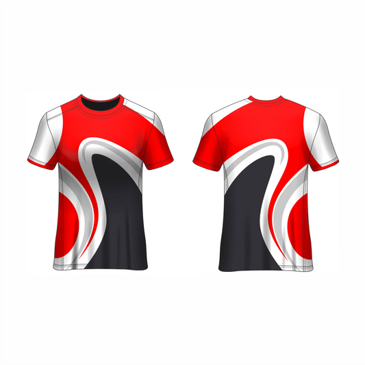 All Over Customized All Over Customized Round Neck t-shirt NP0000S677 - Next Print