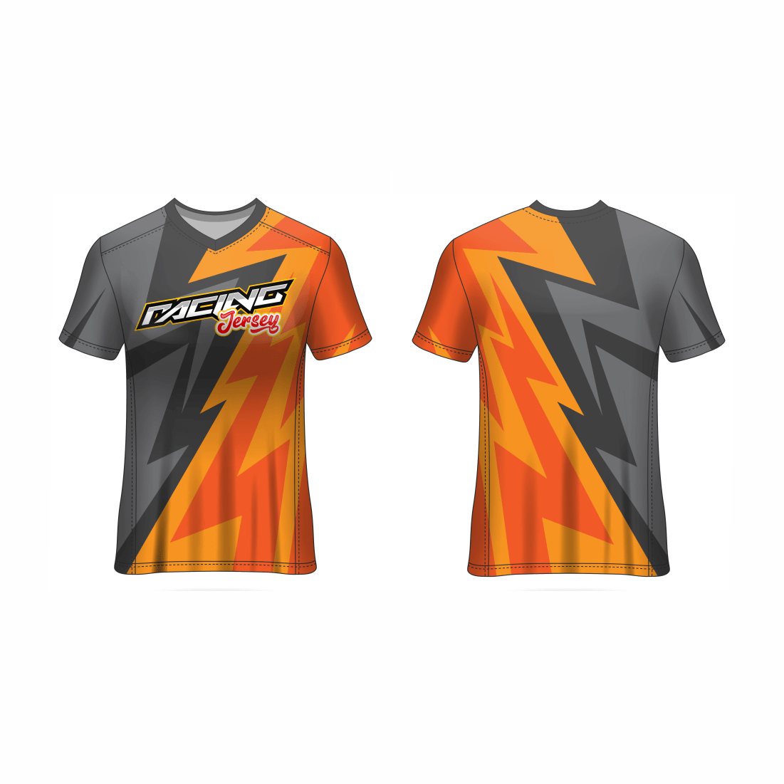 All Over Customized All Over Customized Round Neck t-shirt NP0000S679 - Next Print