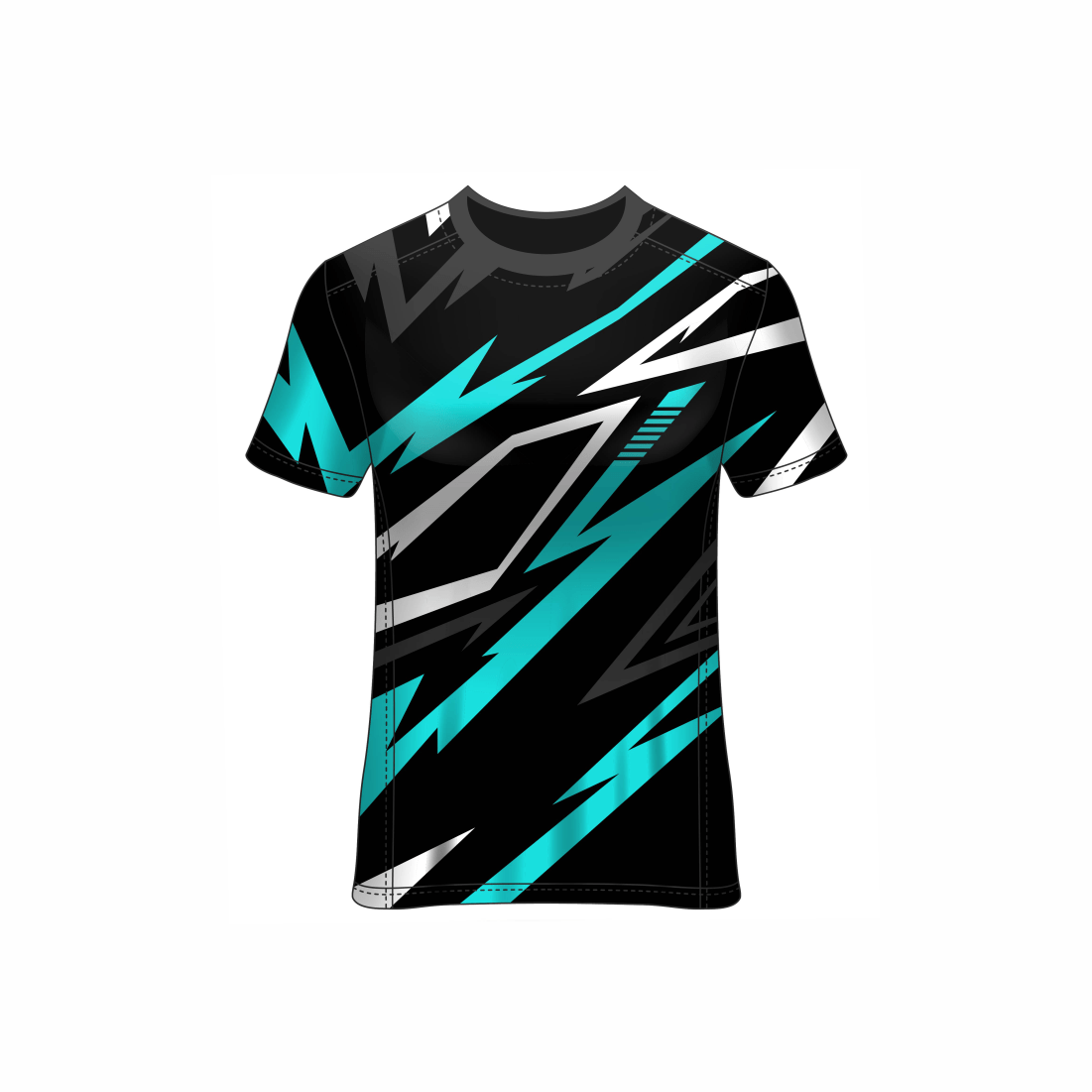 All Over Customized All Over Customized Round Neck t-shirt NP0000S695 - Next Print