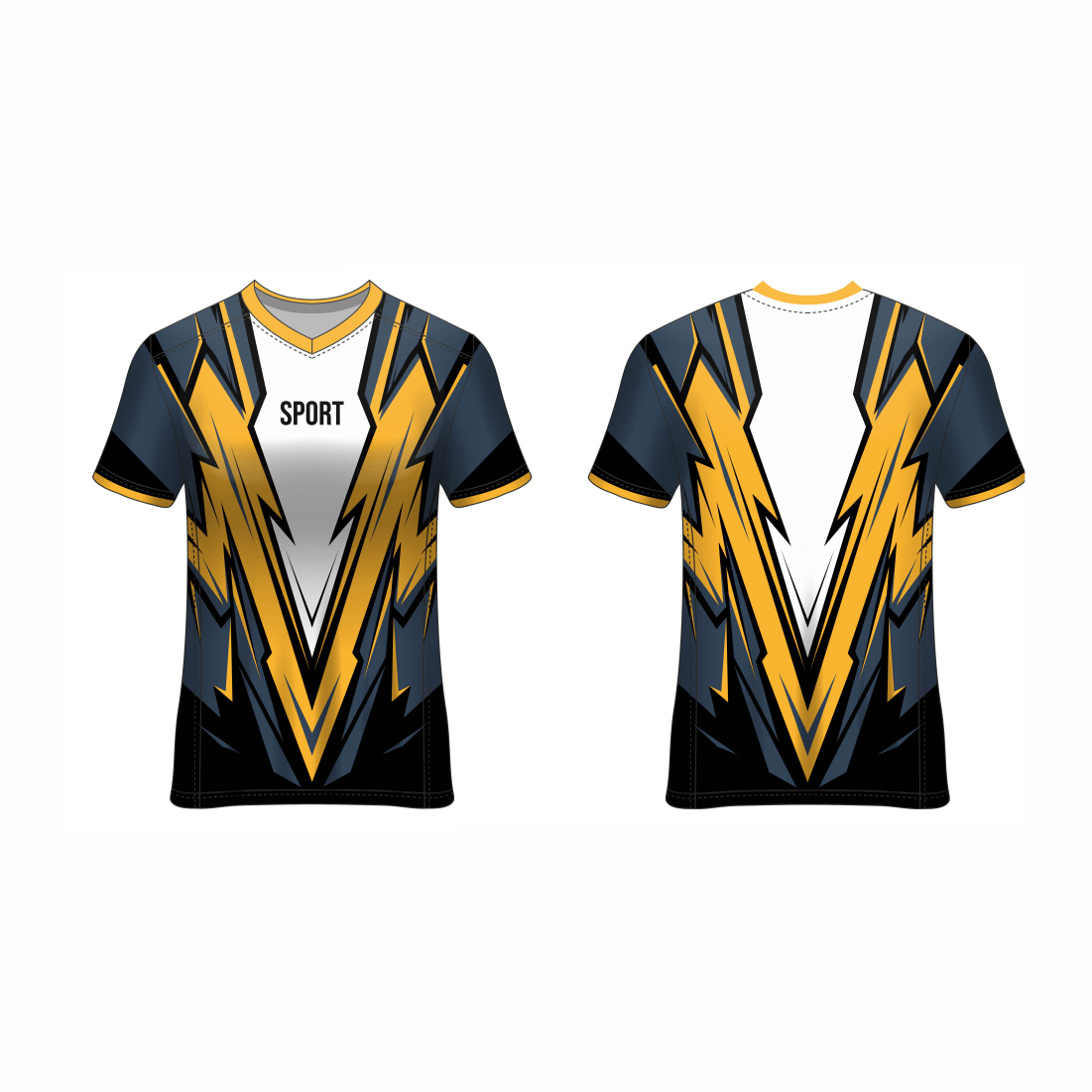 All Over Customized All Over Customized V Neck t-shirt NP0000S668 - Next Print