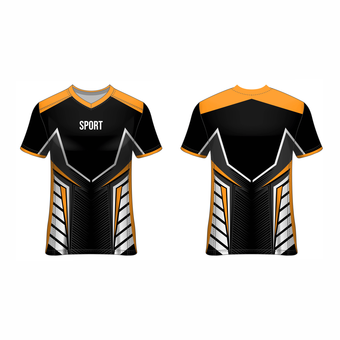 All Over Customized All Over Customized V Neck t-shirt NP0000S672 - Next Print