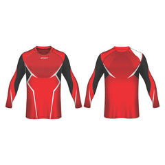 All Over Customized full sleeve soccer jersey sport t-shirt NP0000S625 - Next Print