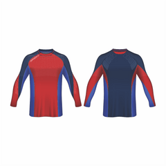 All Over Customized soccer jersey round neck full sleeves sport t-shirt NP0000S550 - Next Print