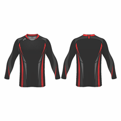 All Over Customized soccer jersey round neck full sleeves sport t-shirt NP0000S551 - Next Print